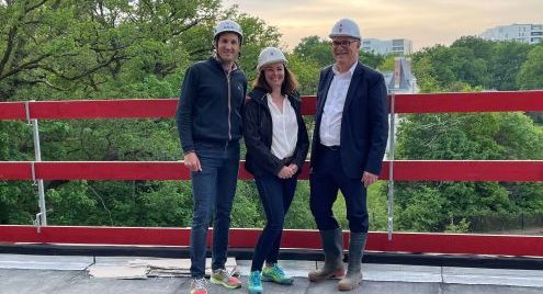 Construction bois : une semaine riche en visites 