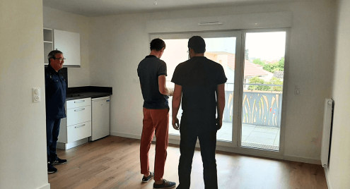 Livraison de l'opération Rivéo à Bouaye