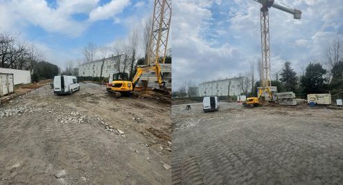 Démarrage des travaux